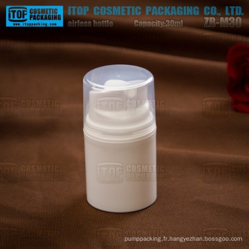 ZB-M30 30ml pompe grosse capacité pp plastique de bonne qualité d’emballage pour les soins de la peau